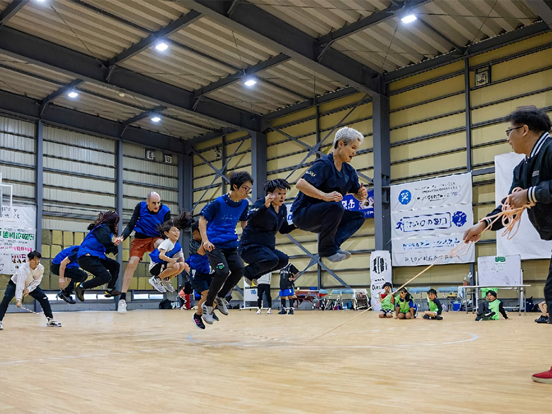 コート利用が交流生む